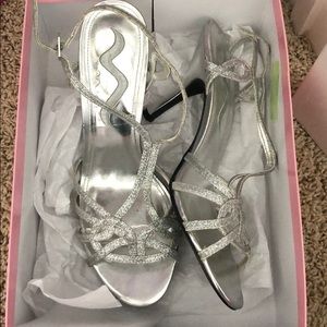Sparkly heels